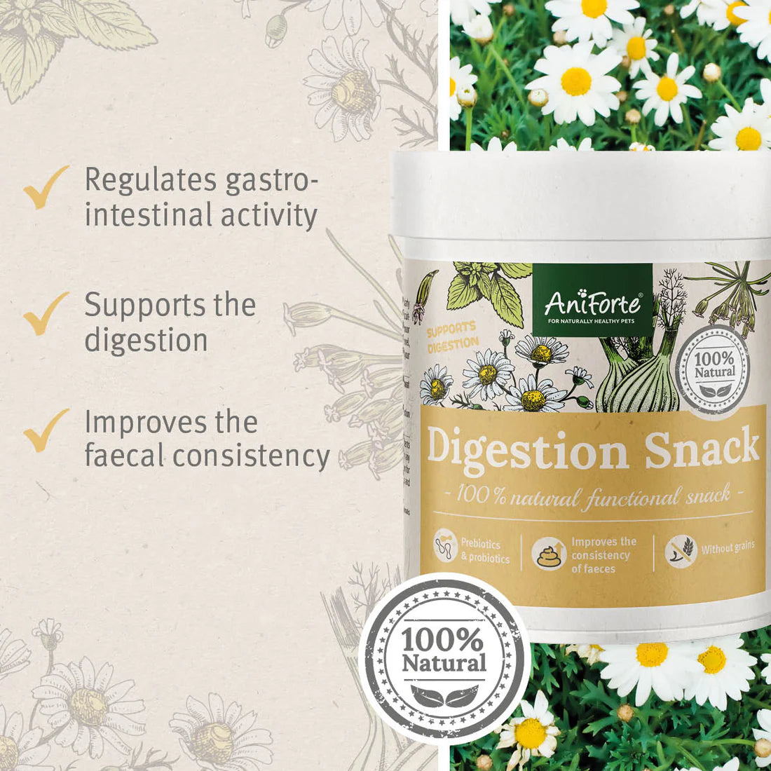 Aniforte Digestion Snacks approx 200 snacks