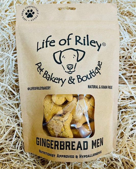 Life of Riley MINI GINGERBREAD MEN Dog Biscuits