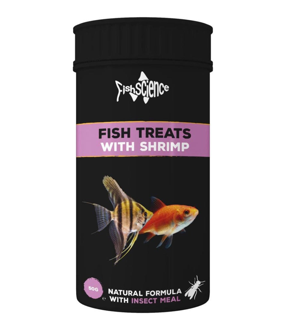 FS Fish Science Fish Treats + Shrimp 9g Sachet SINGLE
