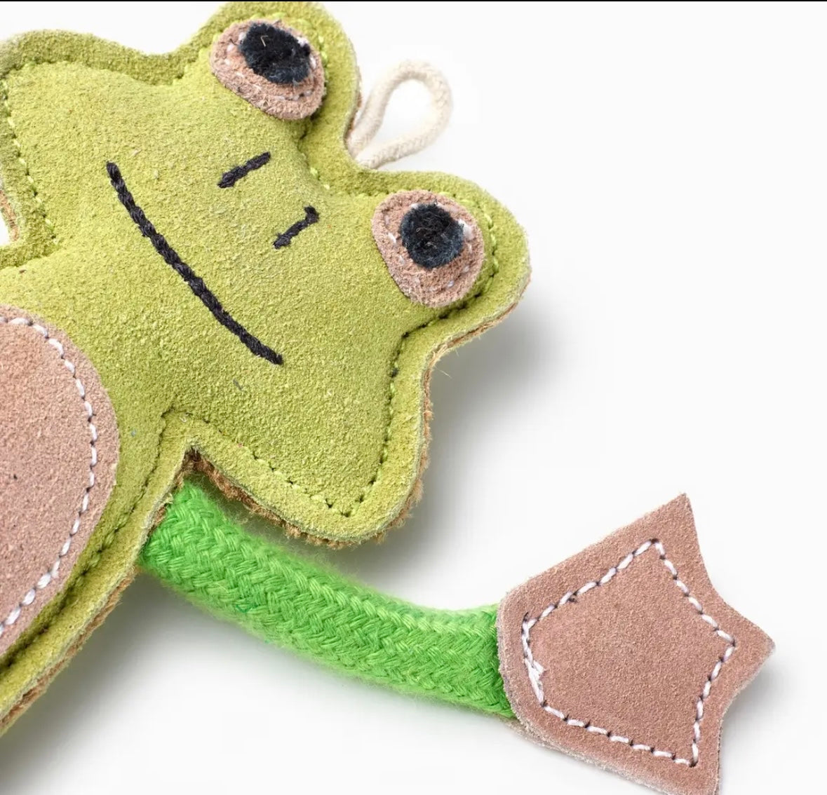 Francois le Frog Eco Dog Toy
