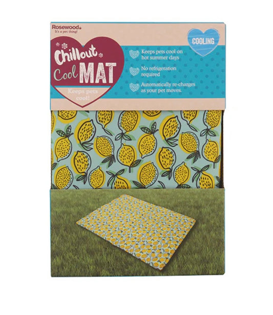 Lemon Design Dog Cool Mat Summer Cooling