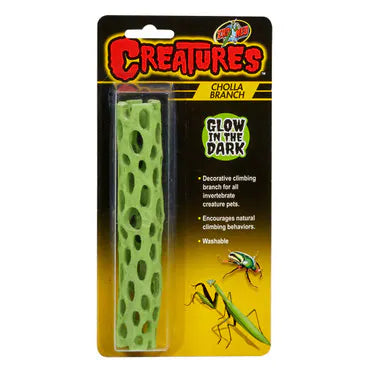 Zoo Med Creature Range Cholla Branch Glow In The Dark Invert