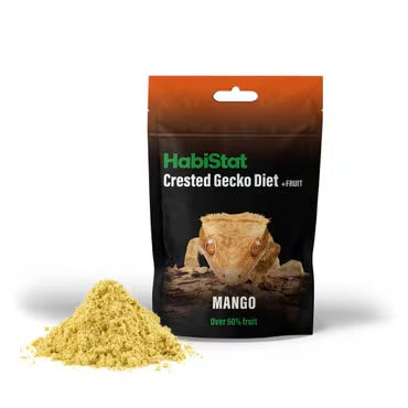 HabiStat Crested Gecko Diet 40g Fruit Paste Powder Various Flavours