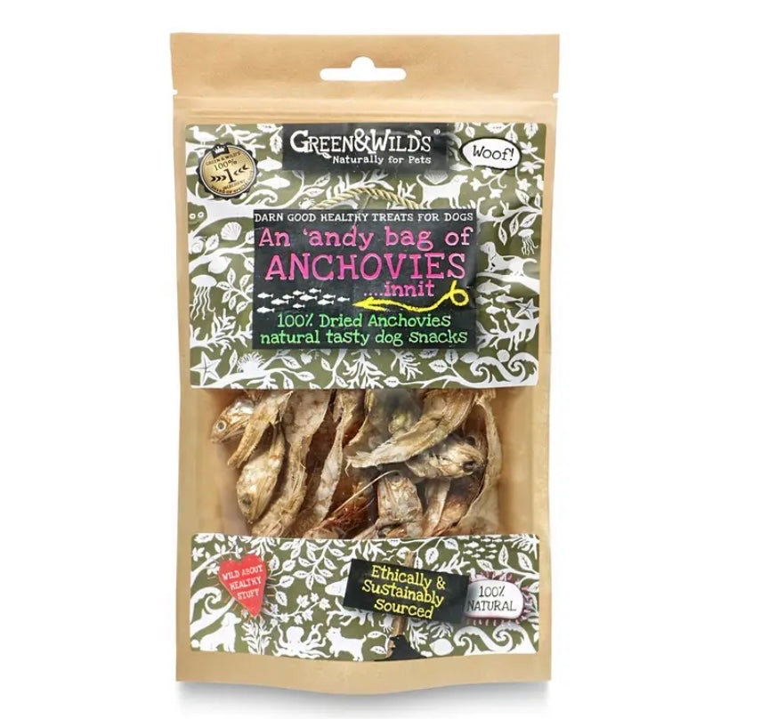 Andy Bag of Anchovies 50g