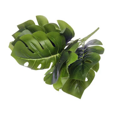 Habistat Colour Mix Decor Foliage Artificial Plastic Plant 3 Pack