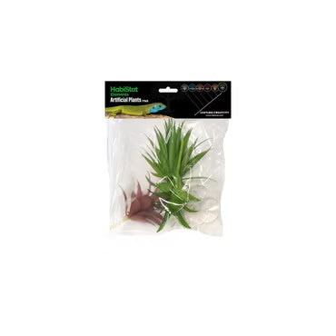 Habistat Succulent Mix Decor Foliage Artificial Plastic Plant 3 Pack