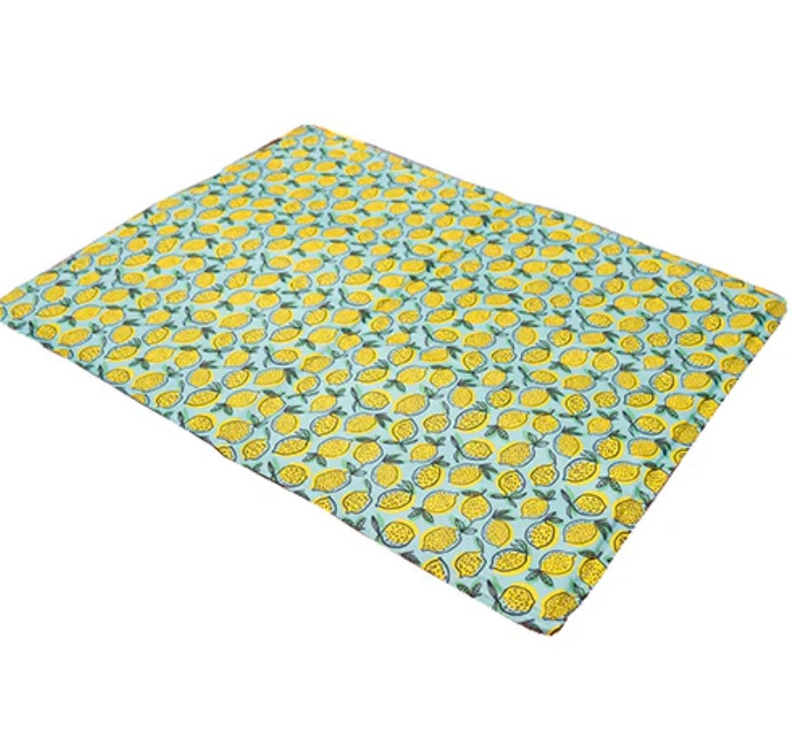 Lemon Design Dog Cool Mat Summer Cooling