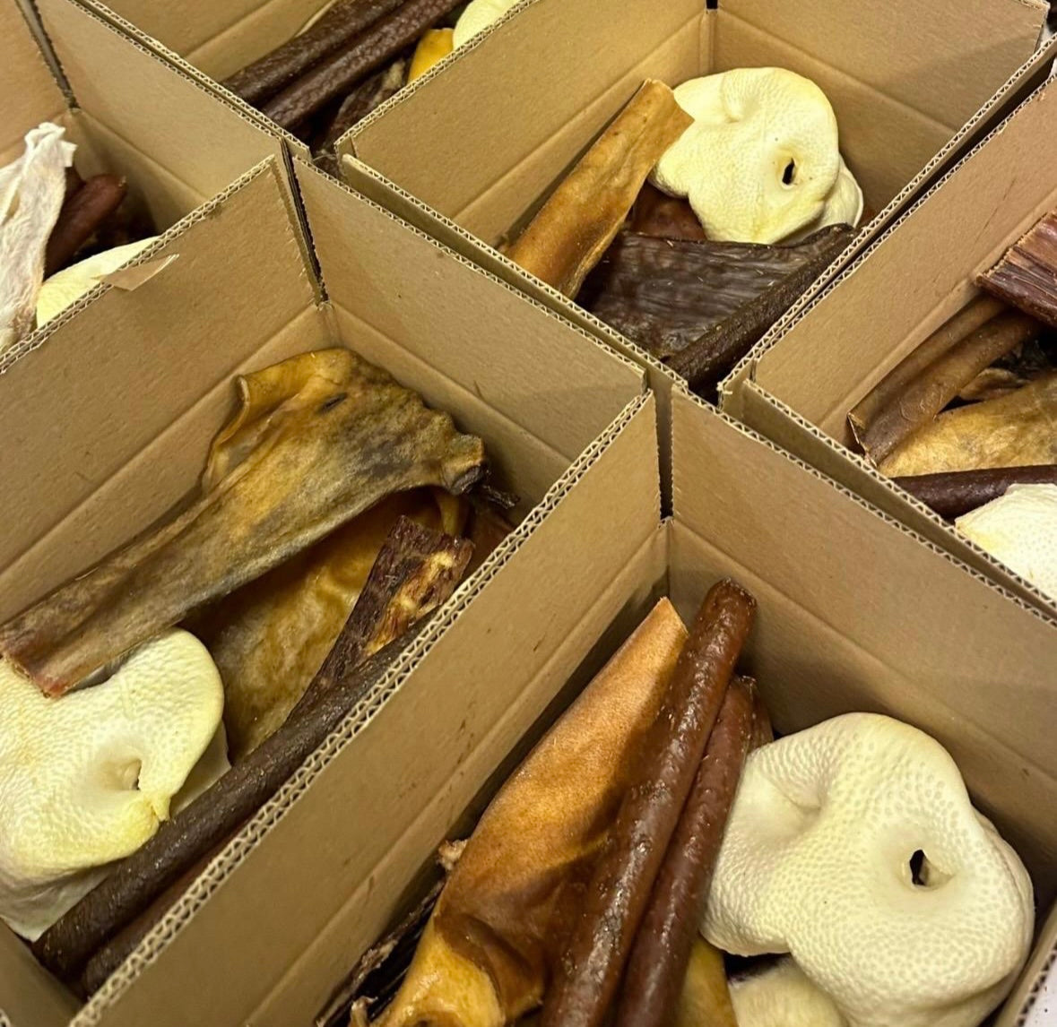 25 Piece Happy Hounds Value Box Natural Dog Treats Variety