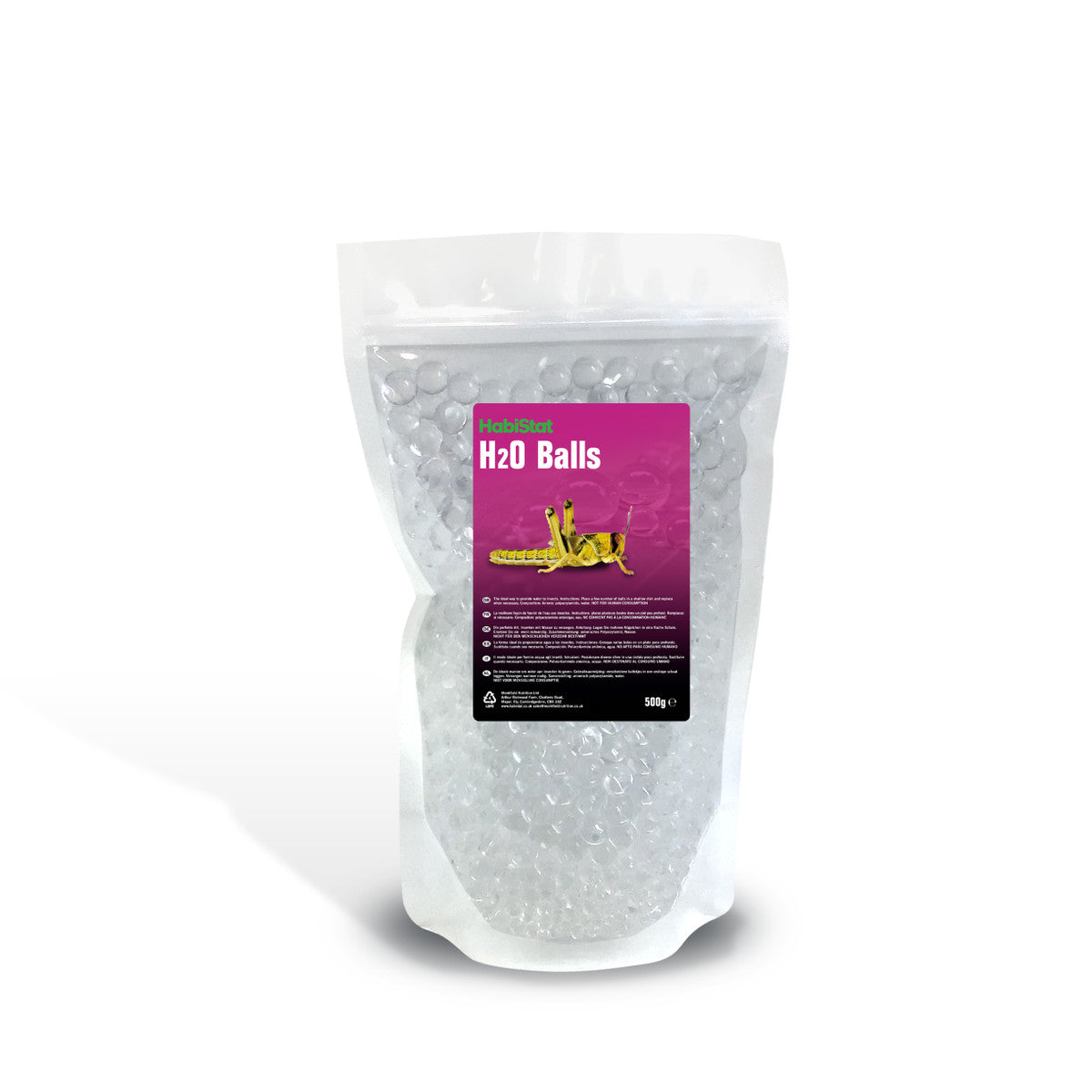 Habistat H20 Balls Clear 500g