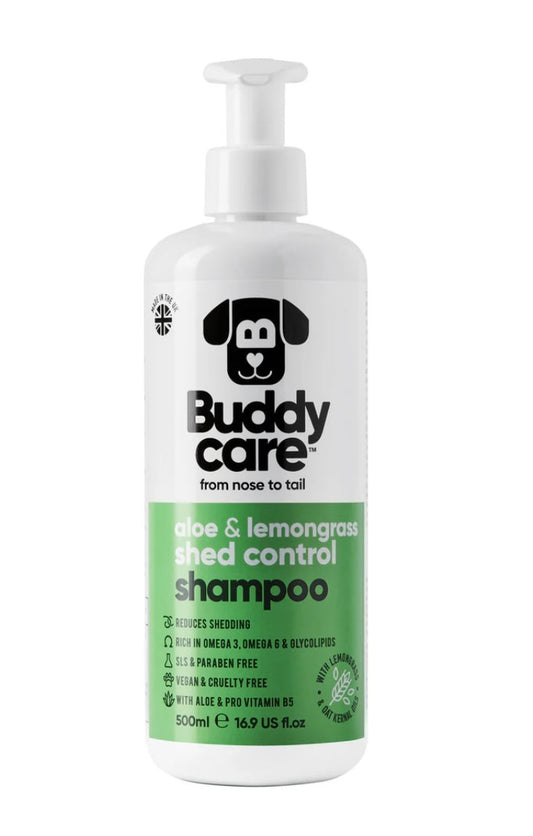 Buddy Care Shed Control Dog Shampoo Deshed 500ml