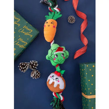 Load image into Gallery viewer, Smart Choice Christmas Dinner Rope Dog Toy
