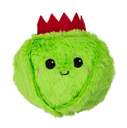 Brussels Sprout Christmas Dog Toy Plush
