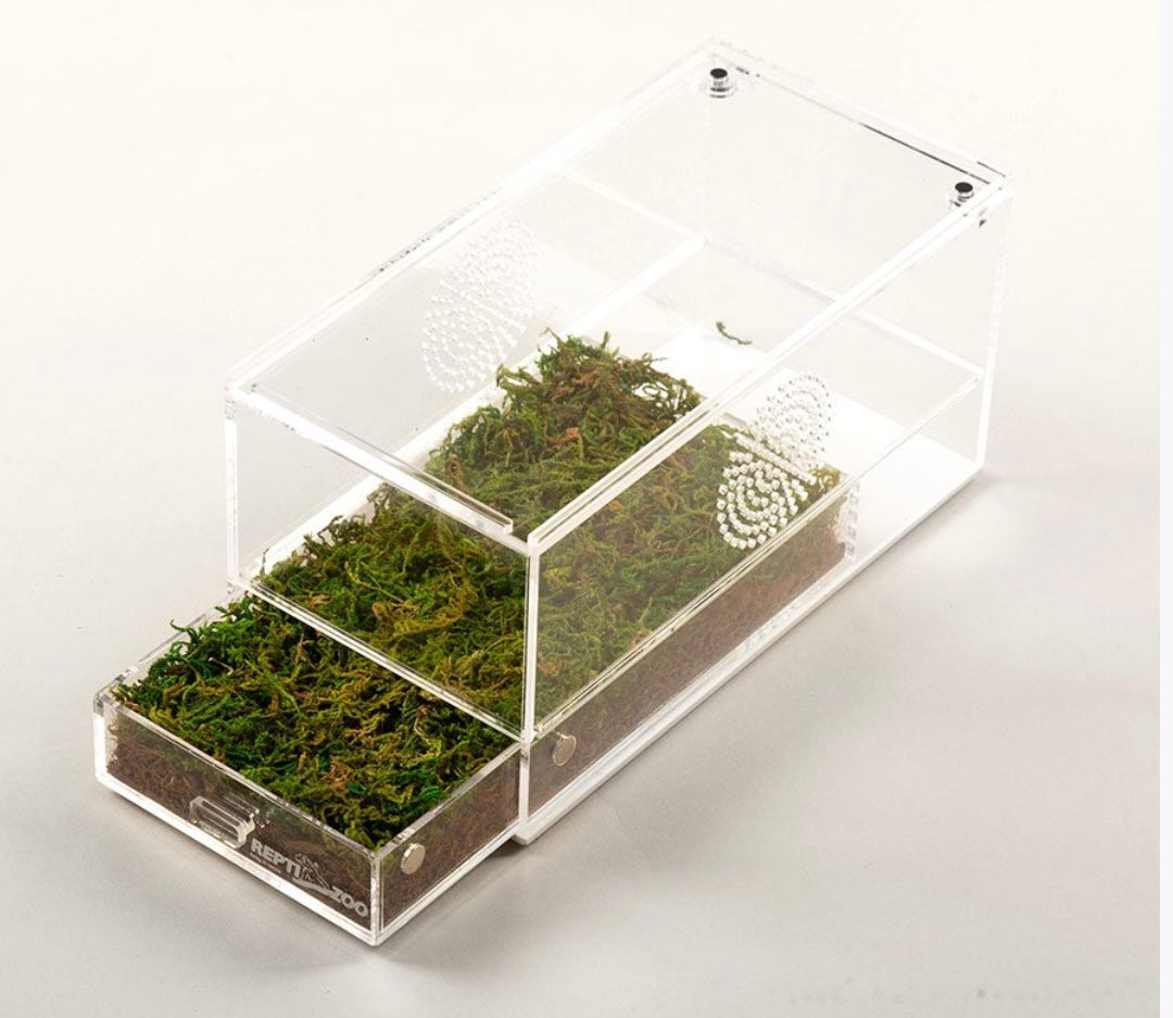 RZ Reptizoo Acrylic Case with Removable Tray, 203x102x102mm