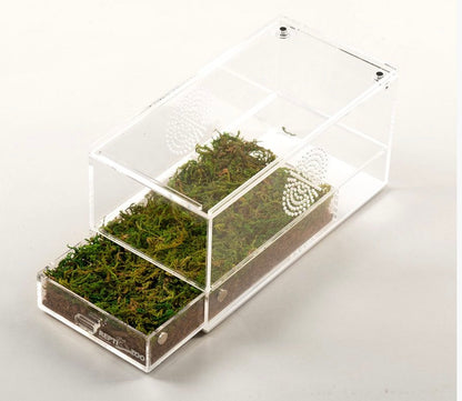 RZ Reptizoo Acrylic Case with Removable Tray, 203x102x102mm