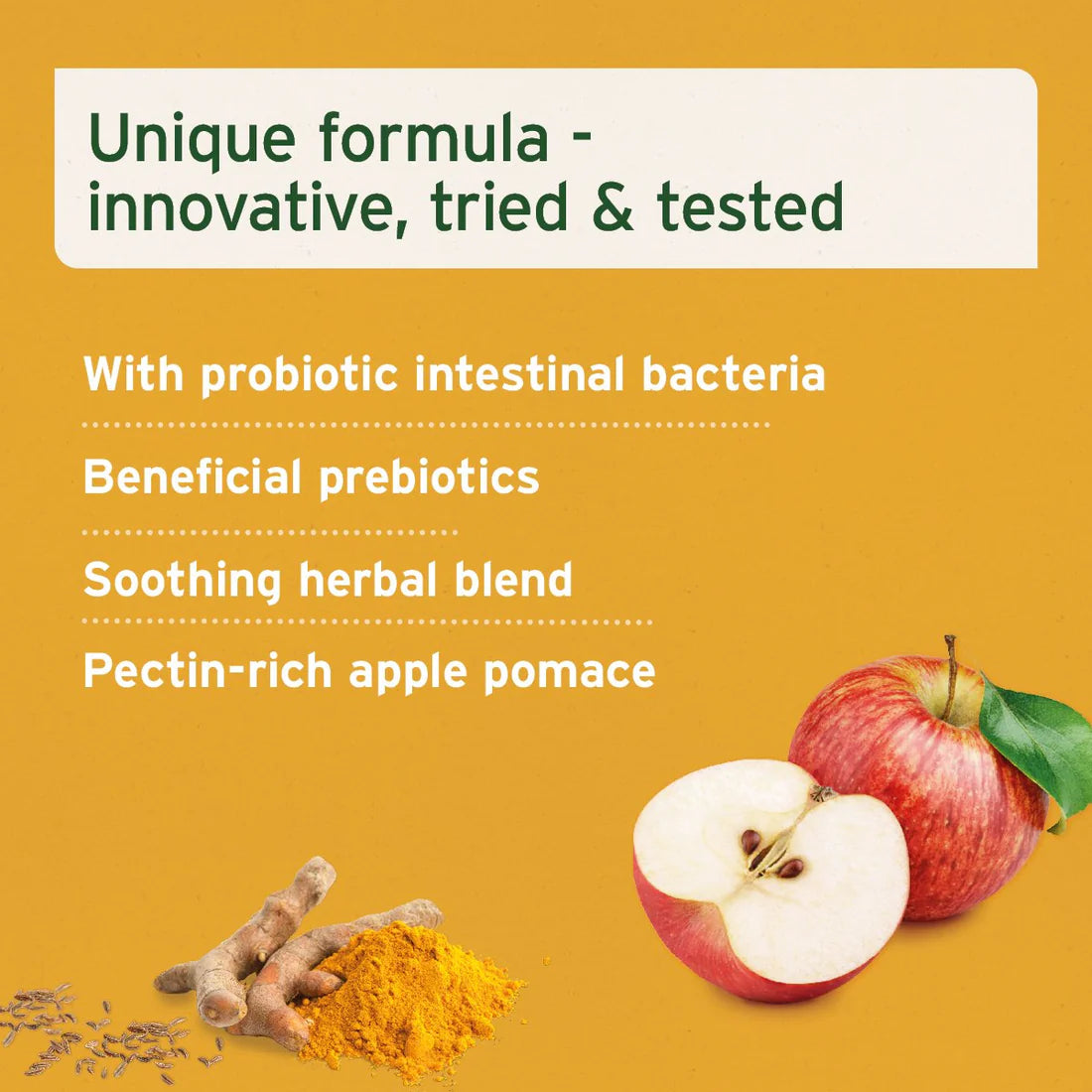 Aniforte® plus Probiotic Tabs
Dietary feed to stabilise the natural intestinal flora Dog 90 Capsules