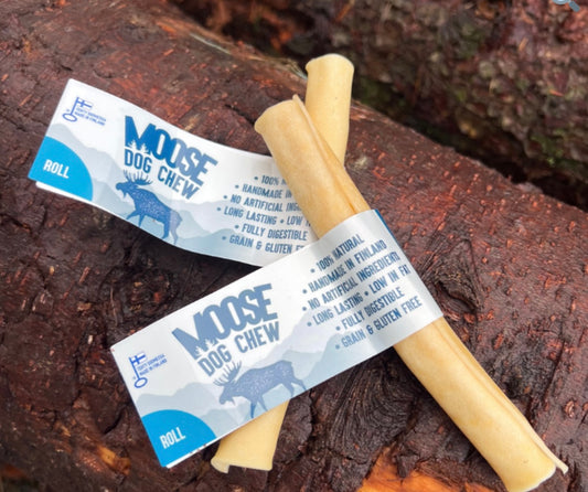 Rauh! Roll Moose Chew Puppy Dog Small Enrichment Chew