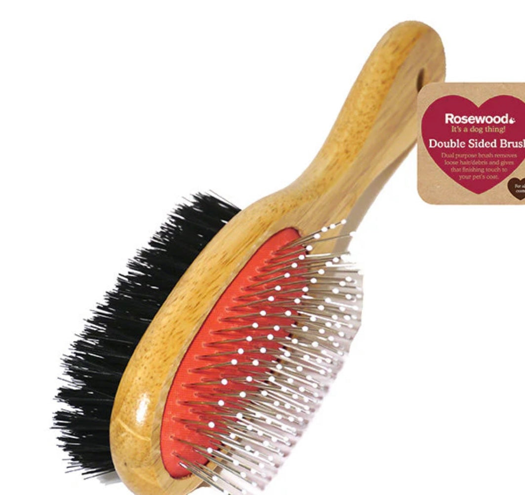Large Double Sided Dog Brush