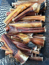 Load image into Gallery viewer, 12cm Cut Bull Pizzle Stick Natural Dog Treat Chew
