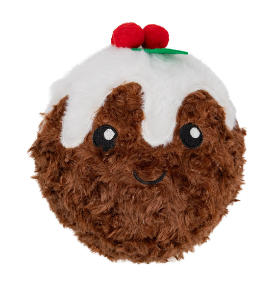 Pawsome Puds Small Dog Toy Christmas Plush Squeaker
