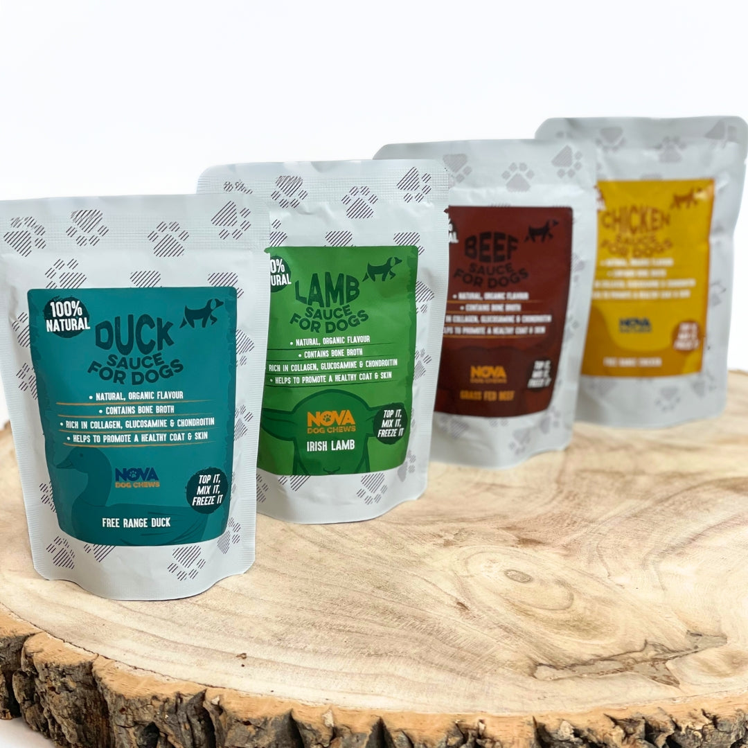 Sauce Topper Dog 100ml Freezable Lickimat Enrichment Multiple Flavour Options