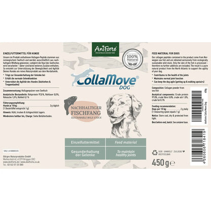 CollaMove Dog Collagen 250g - Supports Joints, Tendons, Ligaments & Cartilage