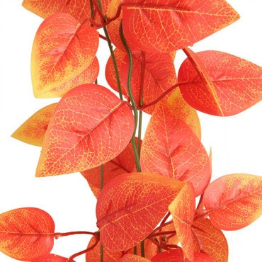 HabiStat Hanging Vine 100cm Foliage Decor Arrificial Plant - Red Wisteria