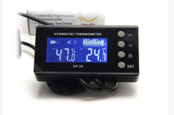 Mist King HT-24 Hygrostat/Thermometer, MKHT