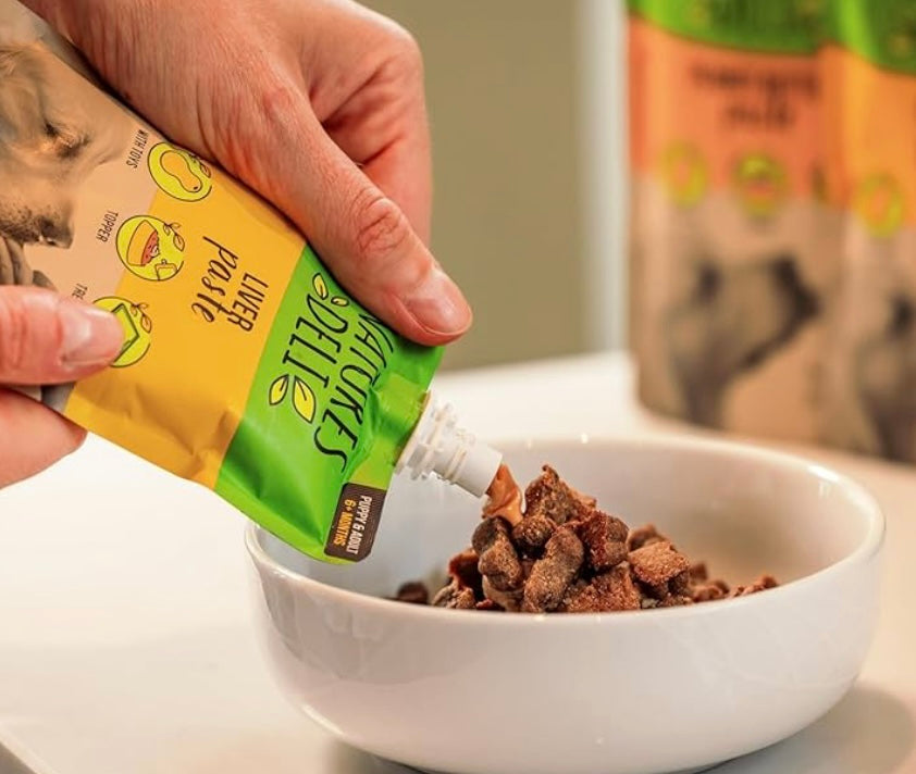 Natures Deli Training Paste Pate Treat Pouch Reward Dogs