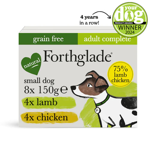 Forthglade Chicken & Lamb Natural Wet Dog Food - Small Dog Variety Pack