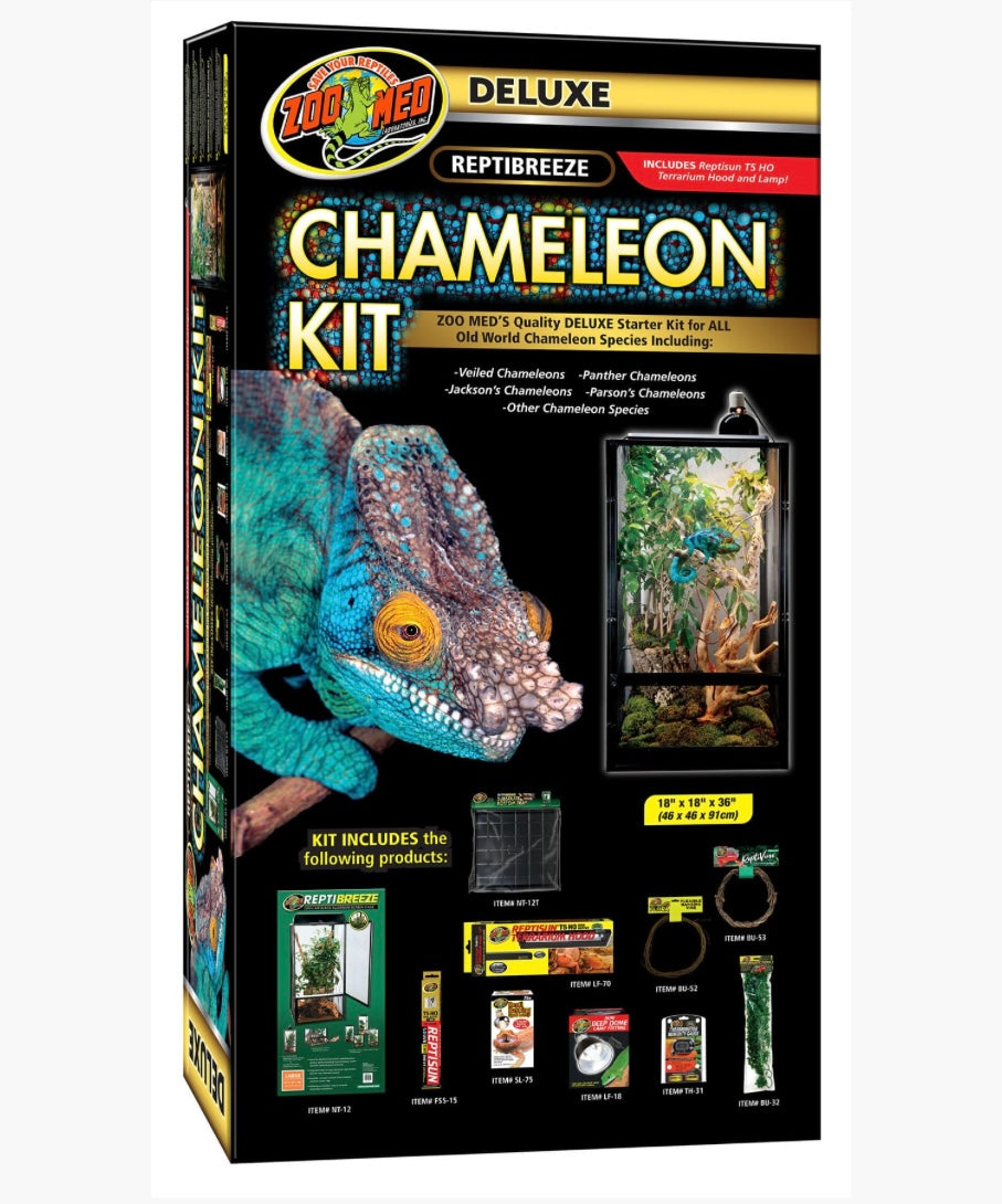 Zoo Med Deluxe ReptiBreeze Chameleon Kit
