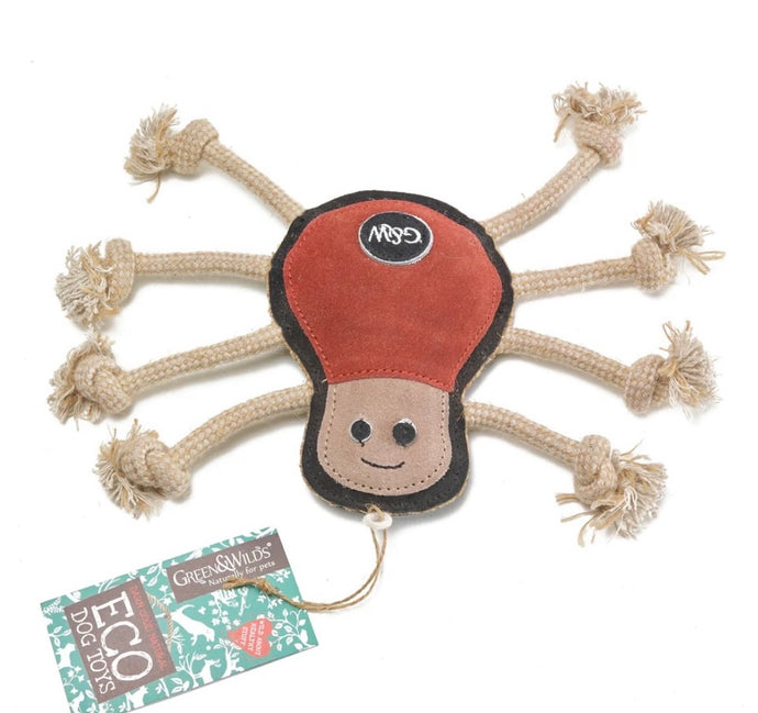 Spike the Spider Eco Dog Toy