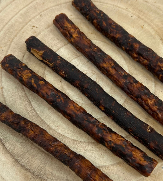 Ostrich Salami Stick Natural Dog Treat