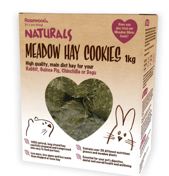 Rosewood Meadow Hay Cookies Small Animal Enrichment Box