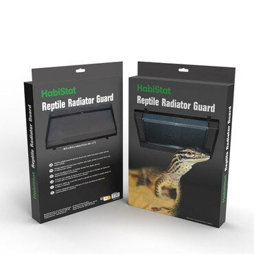 HabiStat Reptile Radiator Guard, Black