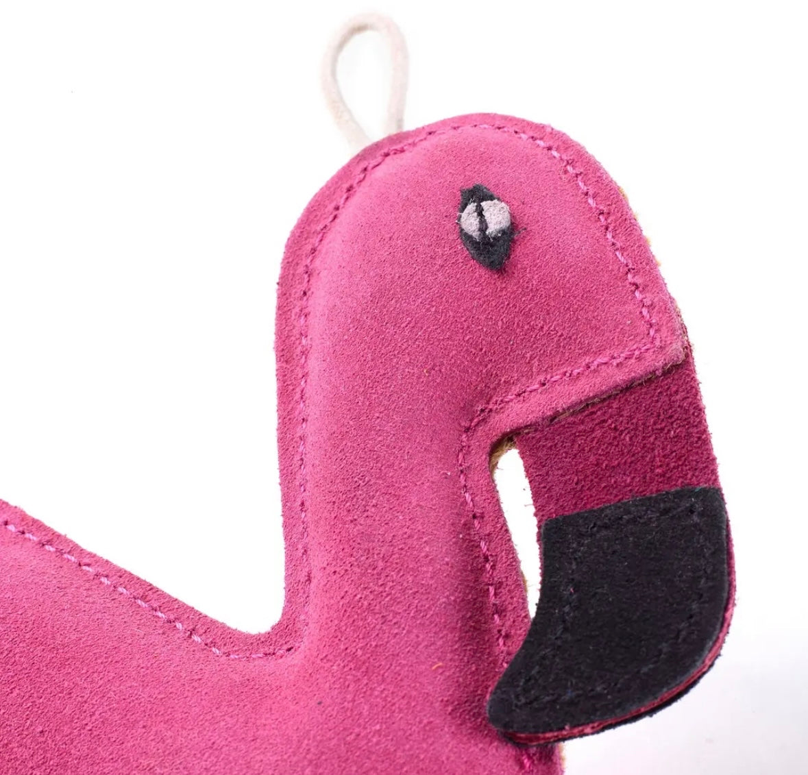 Floyd the Flamingo Eco Dog Toy