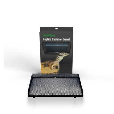 HabiStat Reptile Radiator Guard, Black