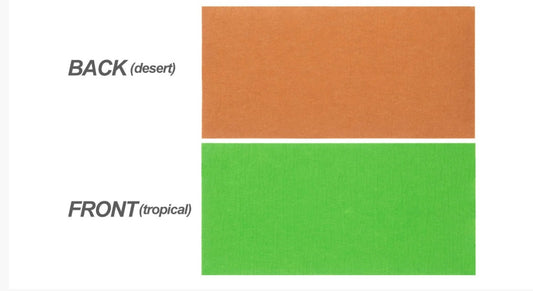 RZ Reptizoo 2 Sided Tropical/Desert Mat, 1200x450mm