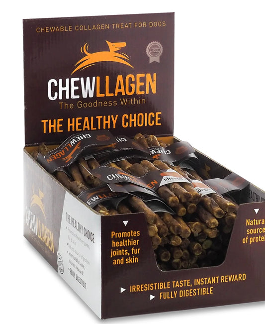 Chewllagen Mini Roll 5" 10mm 5pk Beef