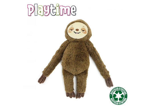 Sleepy Sloth Plush Dog Toy Long