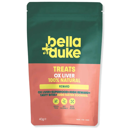 Bella and Duke Ox Liver Natural Dog Treats 40g