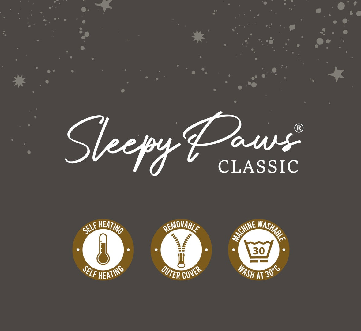 Ancol Self Heating Pad Dog Bed Topper Small