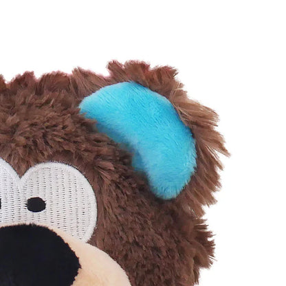 Super Tough Rope Core Bear Dog Toy Plush Teddy