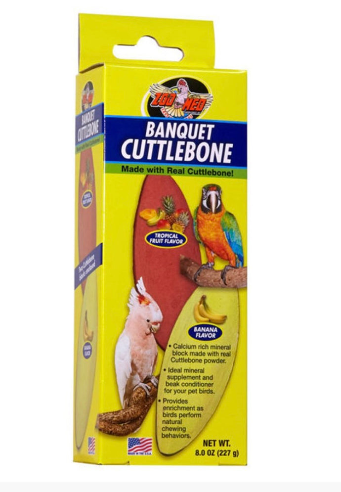 Zoo Med ZM Banquet Flavoured Cuttle Bones Birds