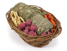 Load image into Gallery viewer, Willow Treat Basket Small Animal Forage Enrichment
