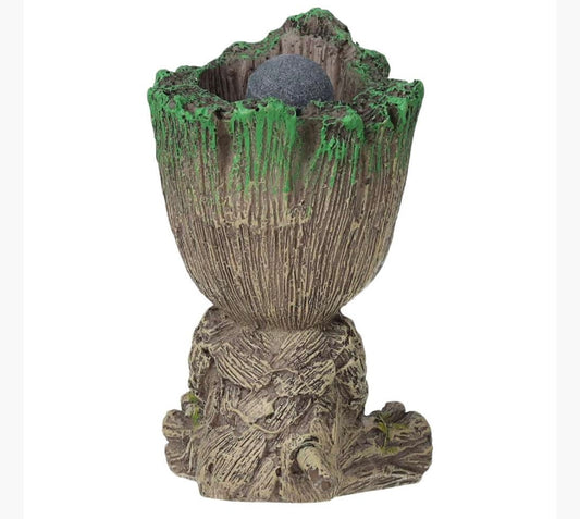 Groot With Duck Ornament Enclsoure Airstone Fish Tank
