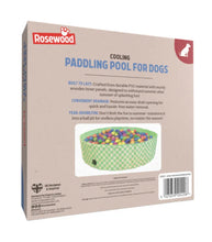 Load image into Gallery viewer, Rosewood Dog Paddling Pool Medium Green Checkered Check Ball Pit
