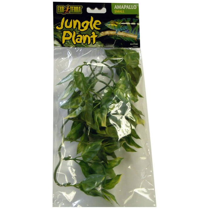 Exo Terra Jungle Decor Plastic Plant Amapallo Small