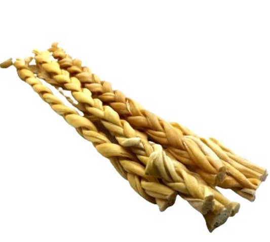 1x 30cm Lamb Braid Natural Dog Treat