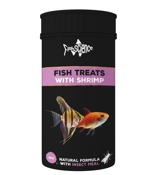 FS Fish Science Fish Treats + Shrimp 9g Sachet SINGLE