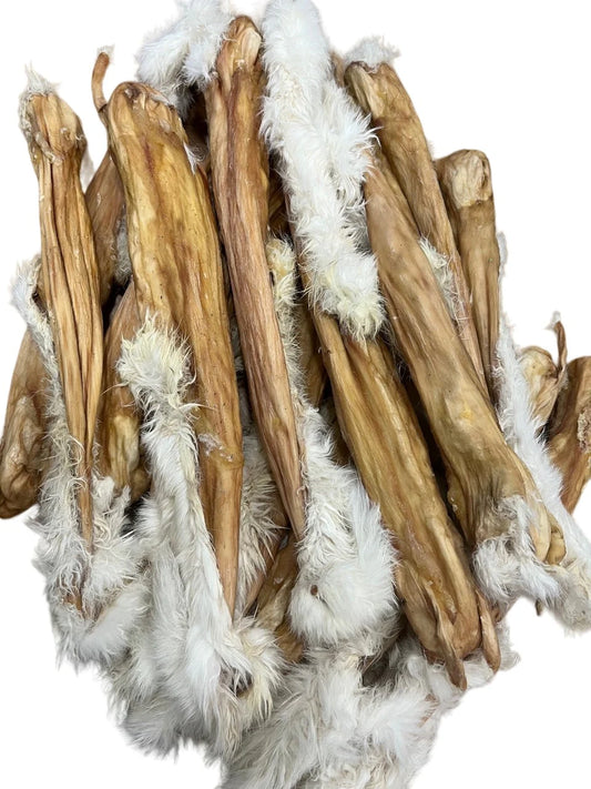 XL Rabbit Skin approx 50cm Natural Dog Treat